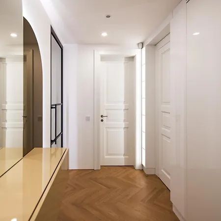 Designovy Heaven S Krbem A Saunou Na Prazskych Vinohradech 아파트